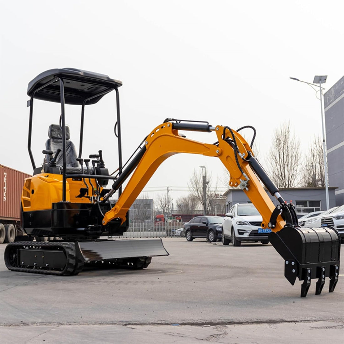 Mini Crawler Excavator – 1 Ton 2 Ton 3 Ton Compact Hydraulic Digger Machine for Trenching, Digging & Backfilling