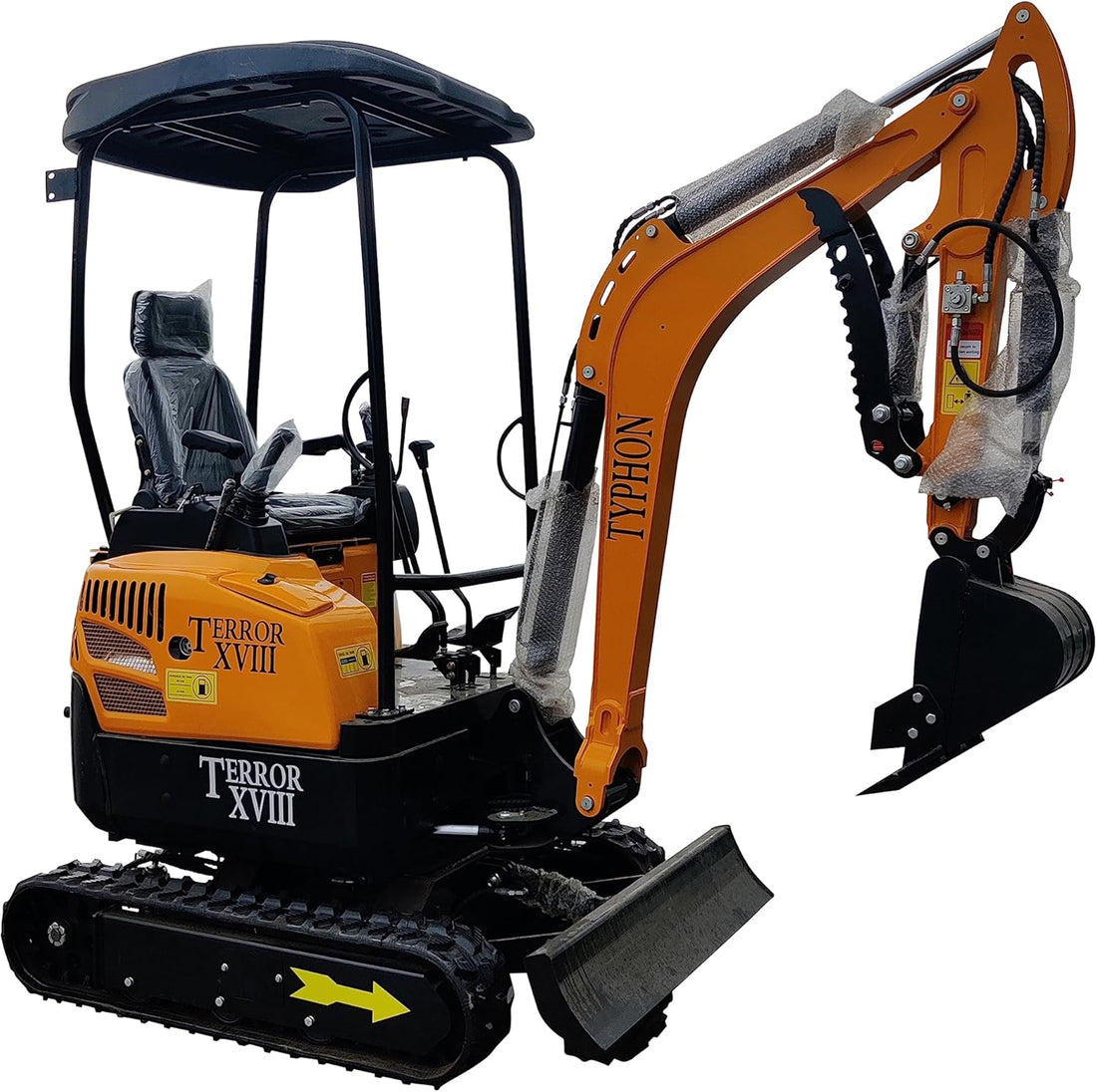 4,000 lbs Terror XVIII Mini Excavator, EPA KUBOTA D902 Engine